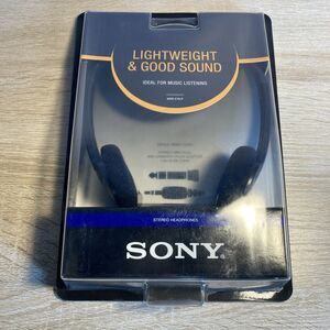 New sealed Sony MDR-110LP Stereo Headphones Lightweight 3.5mm On-Ear Black